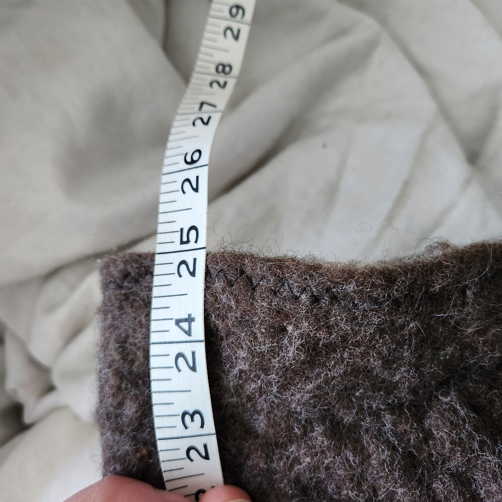RARE Felted Wool Jacket Women's Large - Picture 10 of 11
